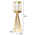 Square Candle Holder - Gold